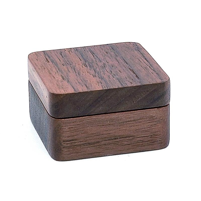 Men Accessories Gift Box - E21F Botón manga portátil joyería madera