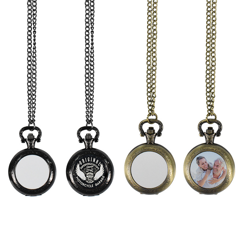 Men Accessories Necklace - Collar con Colgante de Reloj de