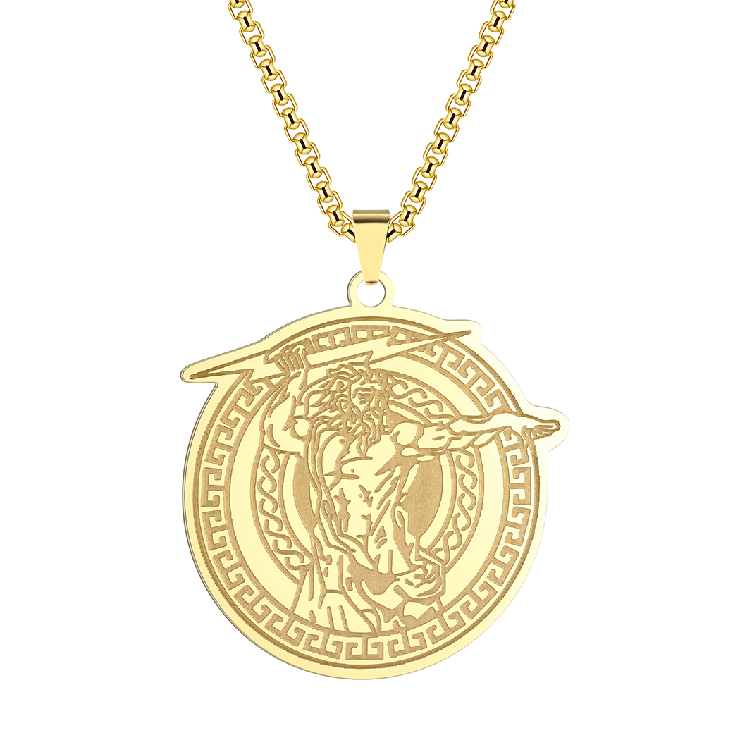 Zeus Men Accessories - Collar con colgante de Zeus Vintage
