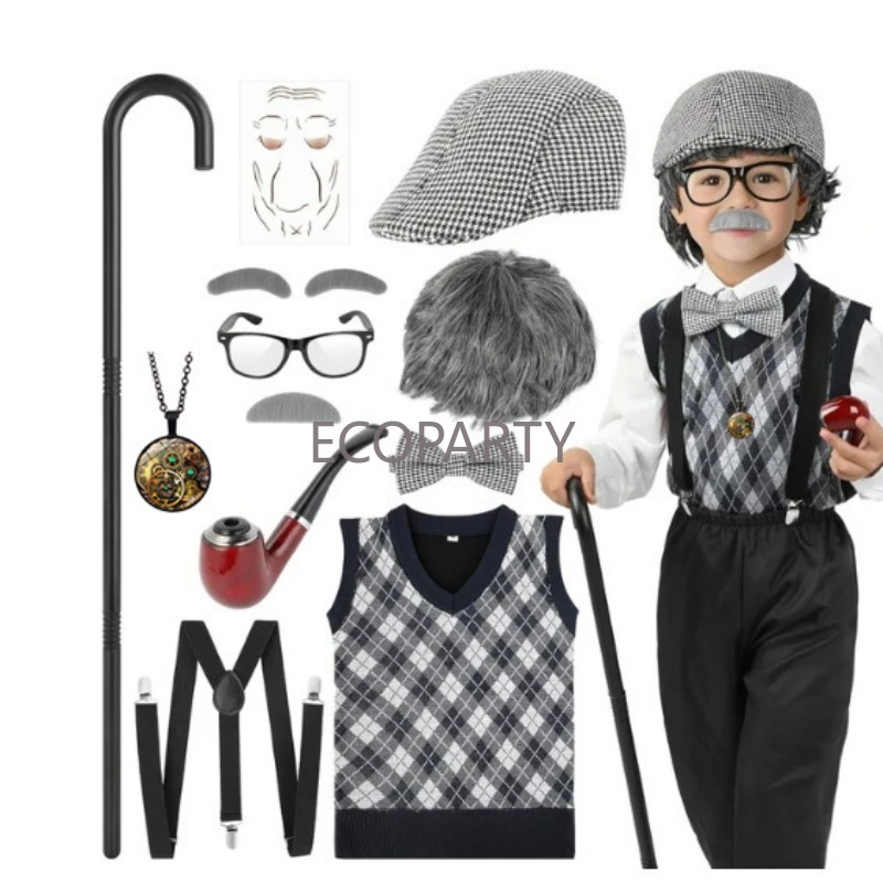 Men Accessories Hat - Disfraz de Halloween para niños, disfraz