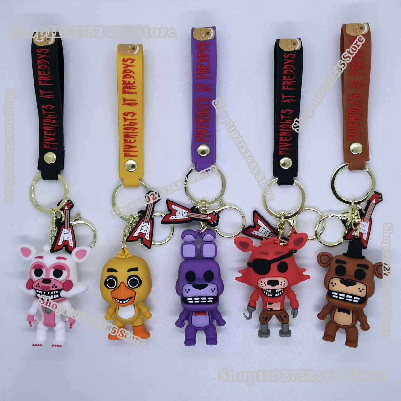 Men Accessories Jewellery - 5 Piezas de Llaveros de Figuras