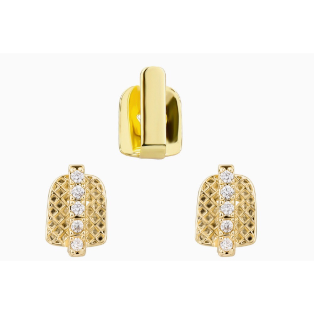 Men Accessories Silver - Parrillas Dentales Chapadas en Oro y