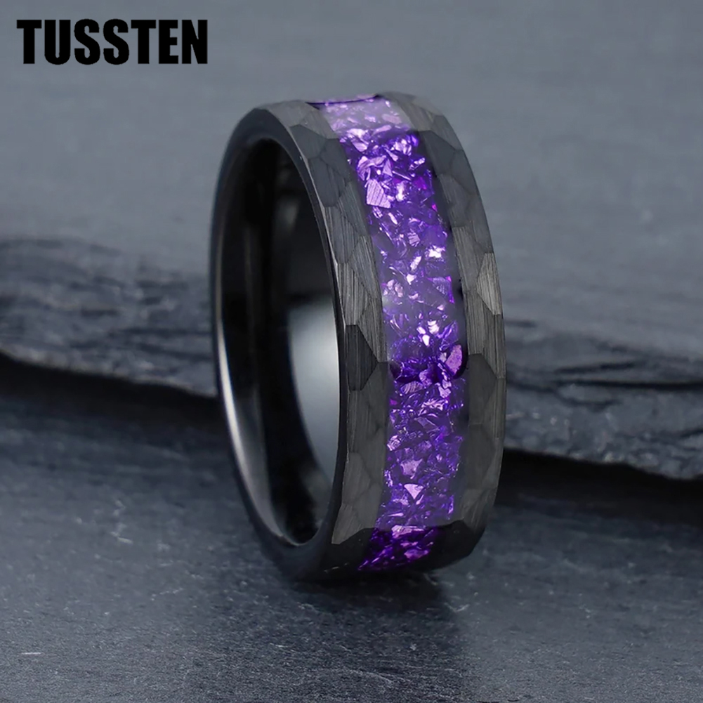 Men Accessories For Wedding - TUSSTEN 8MM hombres mujeres moda compromiso