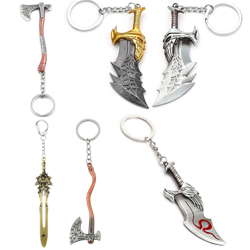 Men Accessories Necklace - Llavero con colgante de la espada