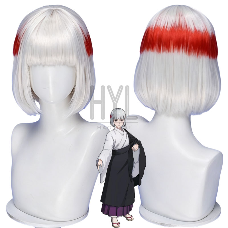 Men Accessories Silver - Peluca de Cosplay de Anime Uraume,