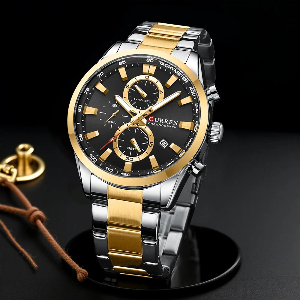 Men Accessories Jewellery - CURREN Casual cuarzo cronógrafo relojes deportivos