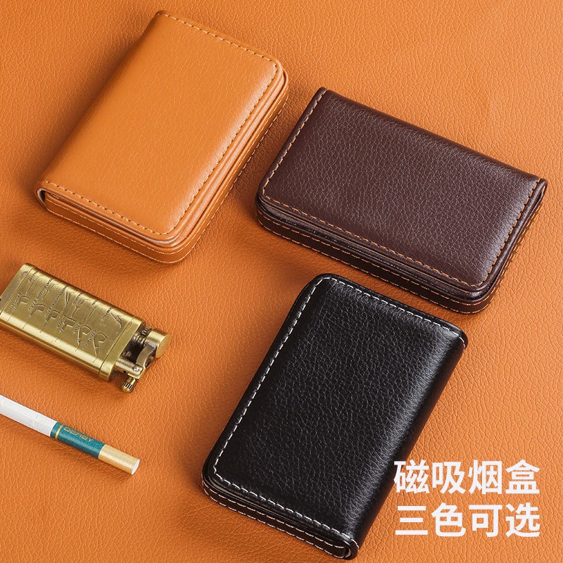 Men Accessories Box - Estuche portátil para cigarrillos de 8mm,