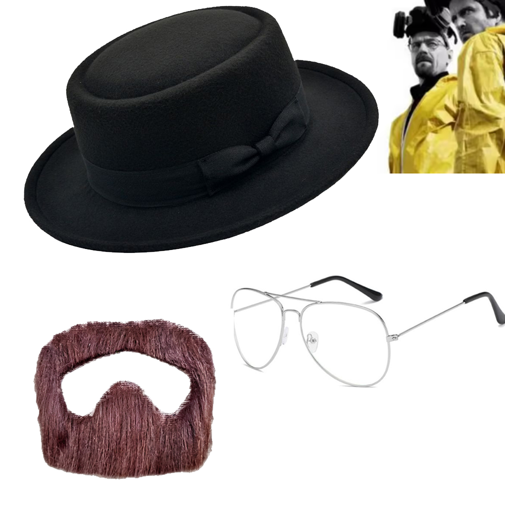 Men Accessories Hat - Conjunto de Barba, Gorro y Gafas
