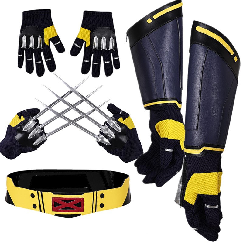 Men Accessories Necklace - Lobo Logan Cosplay cinturón guantes garras