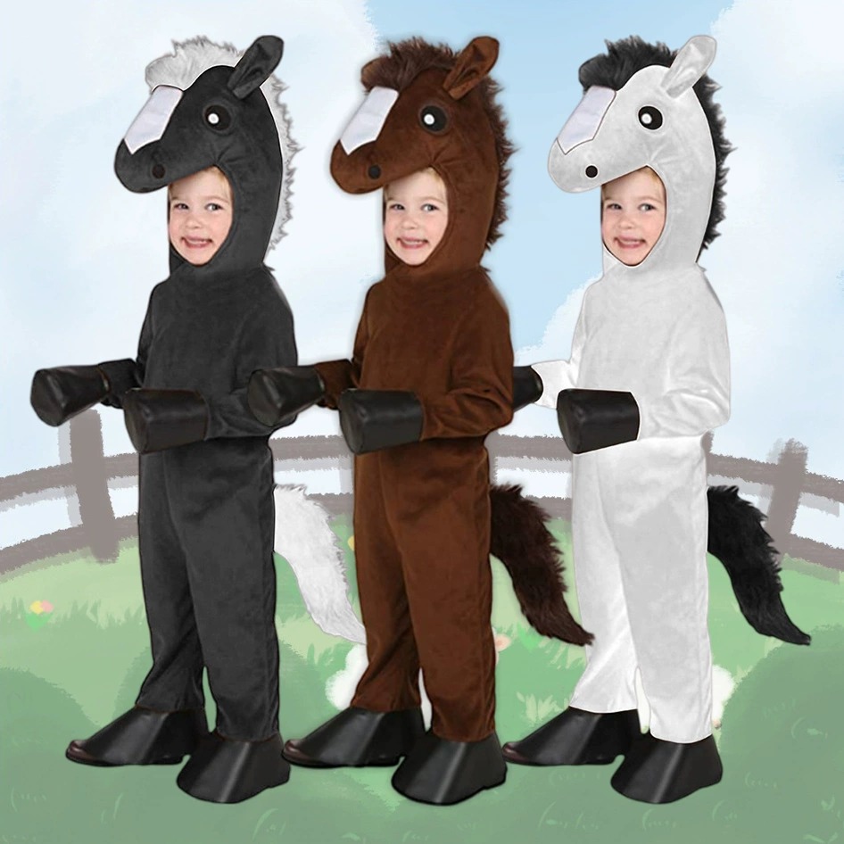Men Accessories Hat - Máscara de Caballo para Niños, Color