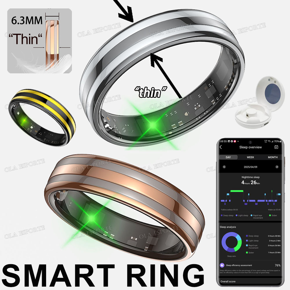 Men Accessories Jewellery - Nuevo Anillo Inteligente con Monitor de