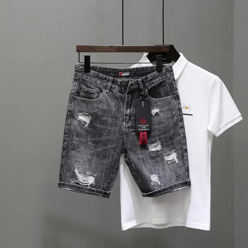 Men'S Accessories For Jeans - Pantalones vaqueros cortos para hombre, Vaqueros