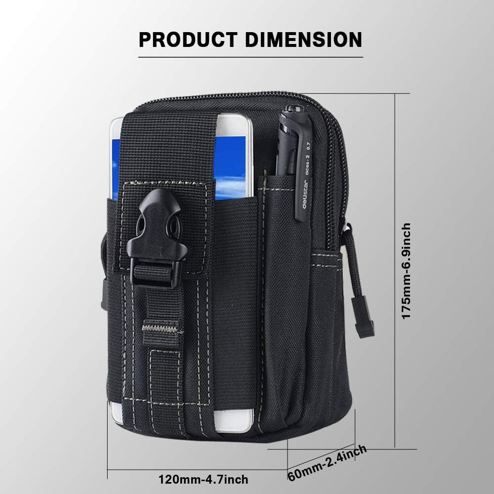 Bolsa táctica Molle para cintu - Men Accessories Box reseña y precio