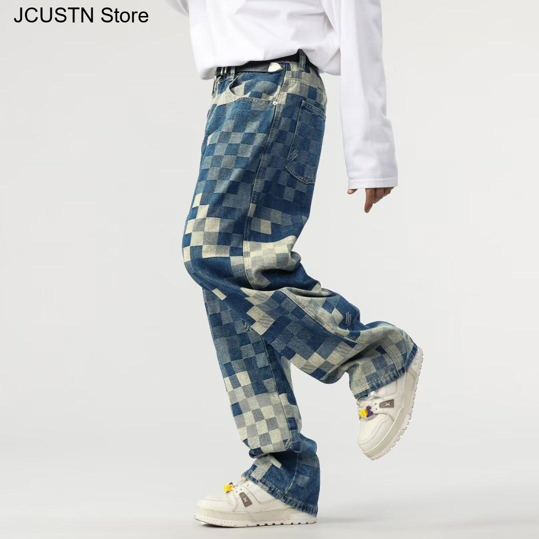 Pantalón de pierna recta de mo - Men'S Accessories For Jeans reseña y precio