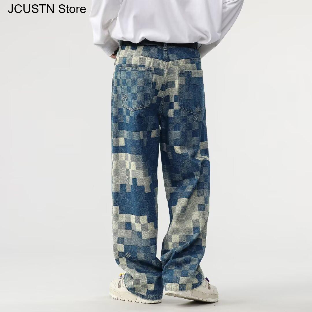 Pantalón de pierna recta de mo - Men'S Accessories For Jeans reseña y precio