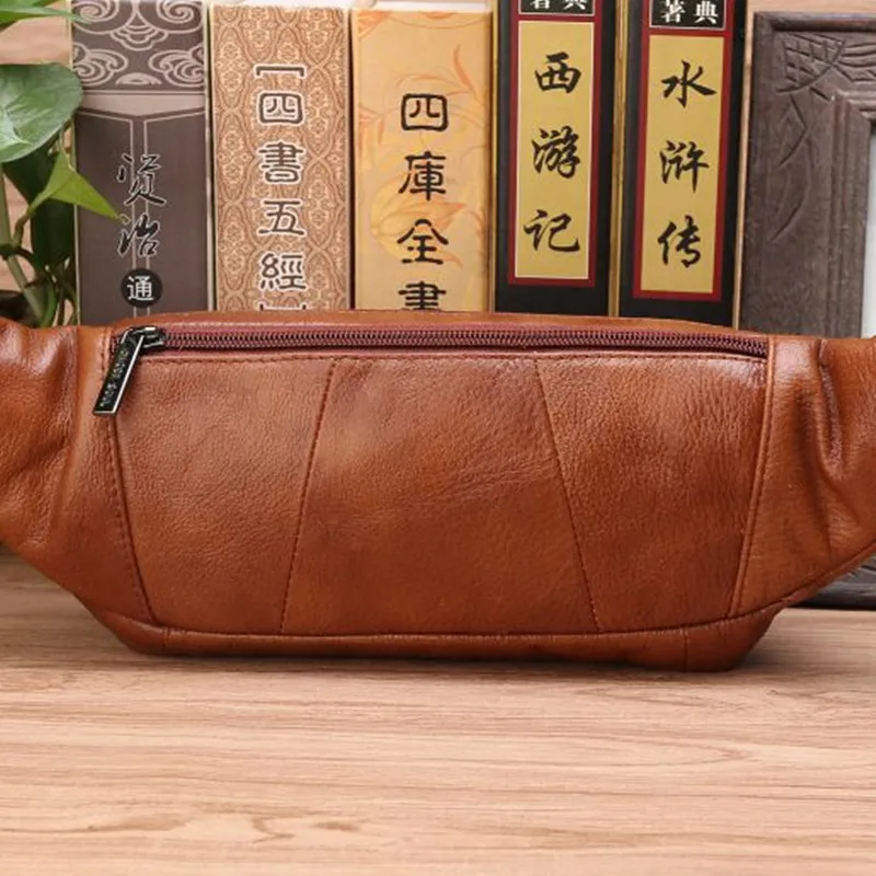 Riñonera de Cuero Genuino para - Men Accessories Box reseña y precio