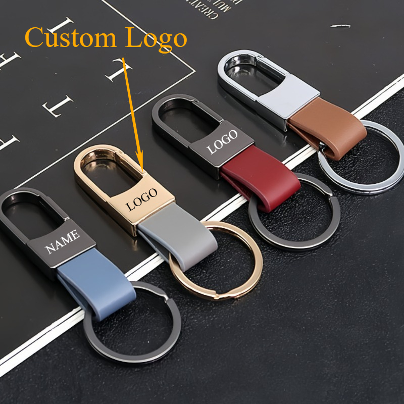 Llaveros de cuero de moda logo - Men Accessories Name reseña y precio