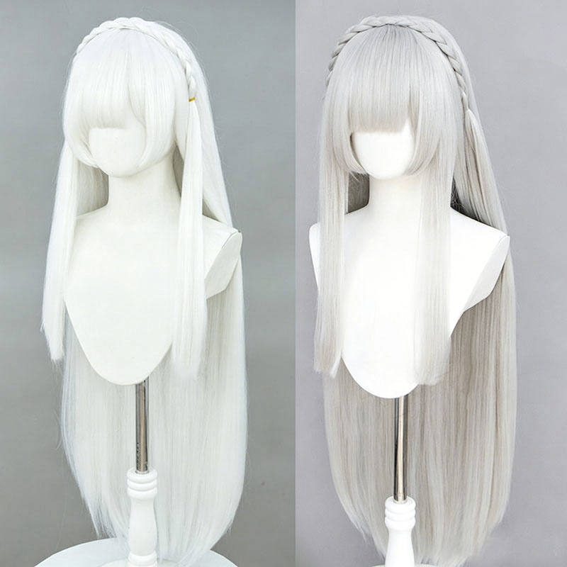 Peluca de Cosplay de Anime Re: - Men Accessories Silver reseña y precio