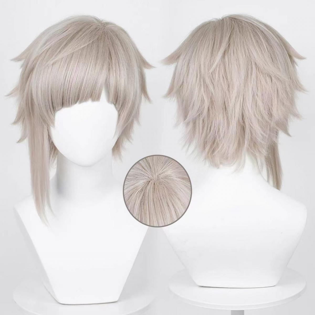 Peluca de cosplay de Nakajima  - Men Accessories Silver reseña y precio