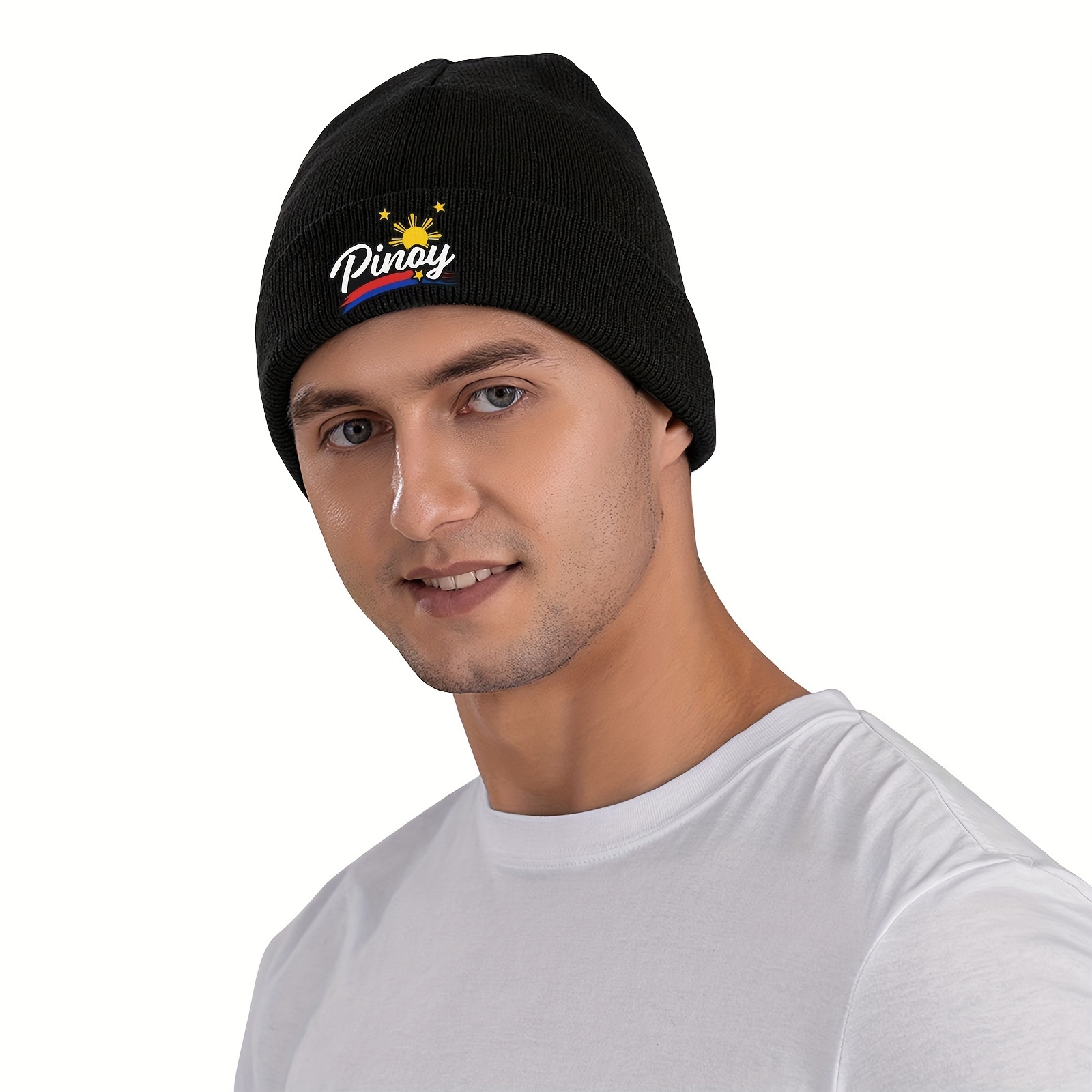 Gorro de punto con patrón trad - Men'S Accessories Philippines reseña y precio
