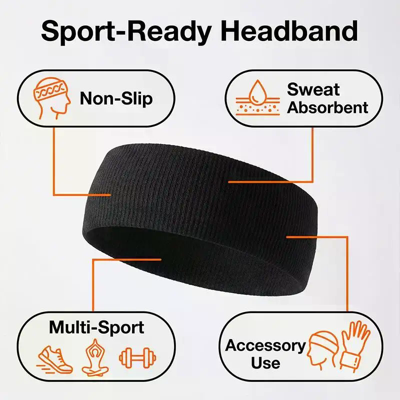 Bandas elásticas para el cabel - Men'S Yoga Accessories reseña y precio