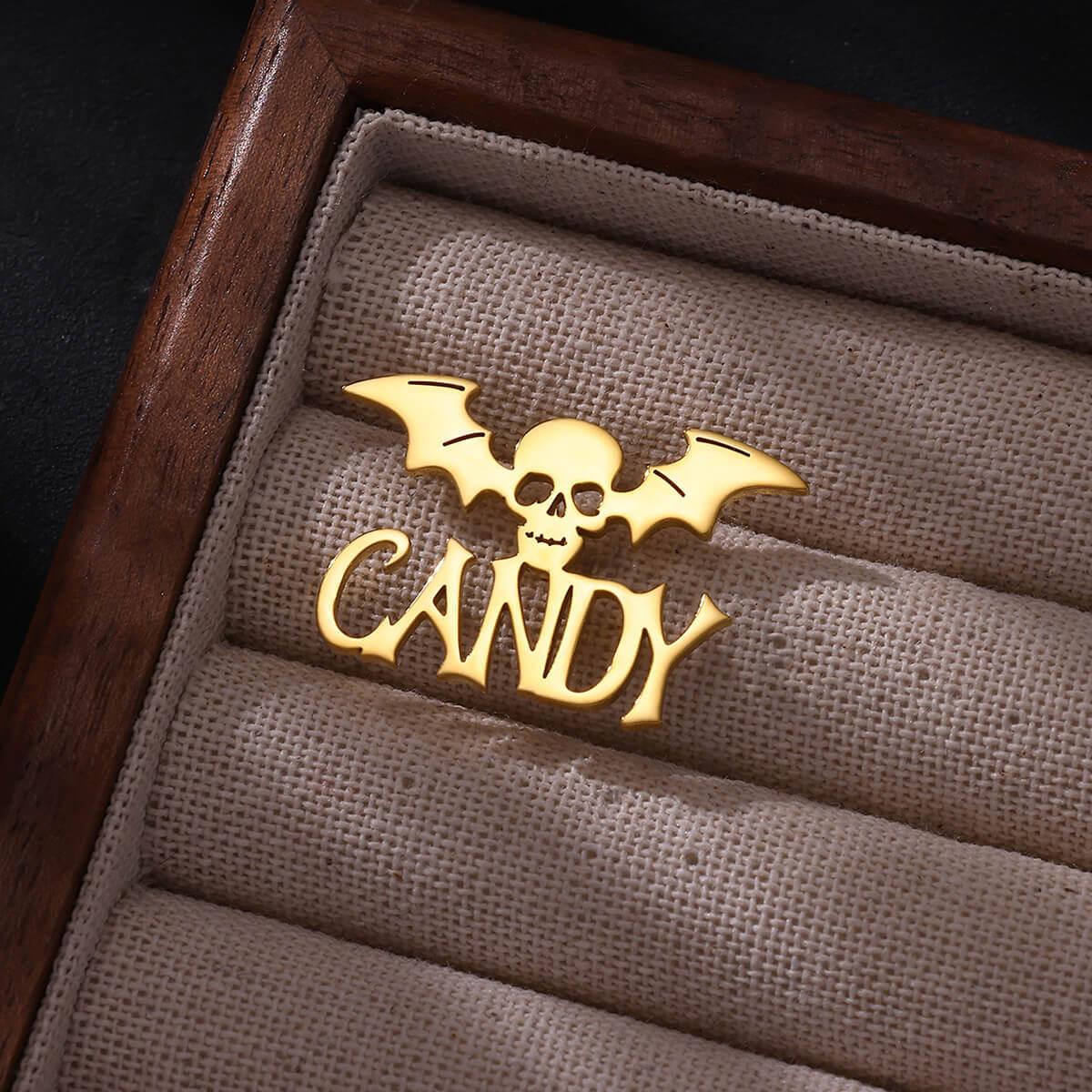 Broche de murciélago esqueleto - Men Accessories Name reseña y precio