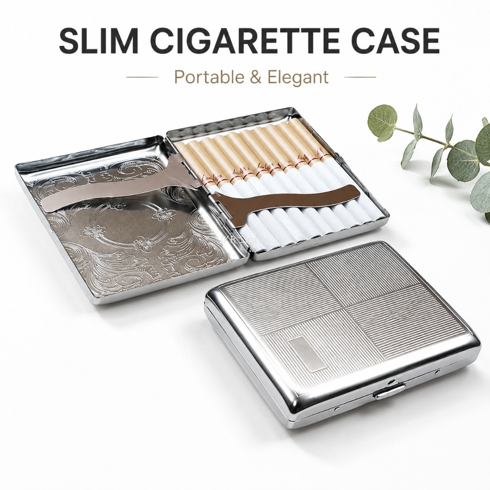 Caja de Cigarrillos de Acero I - Men Accessories Box reseña y precio