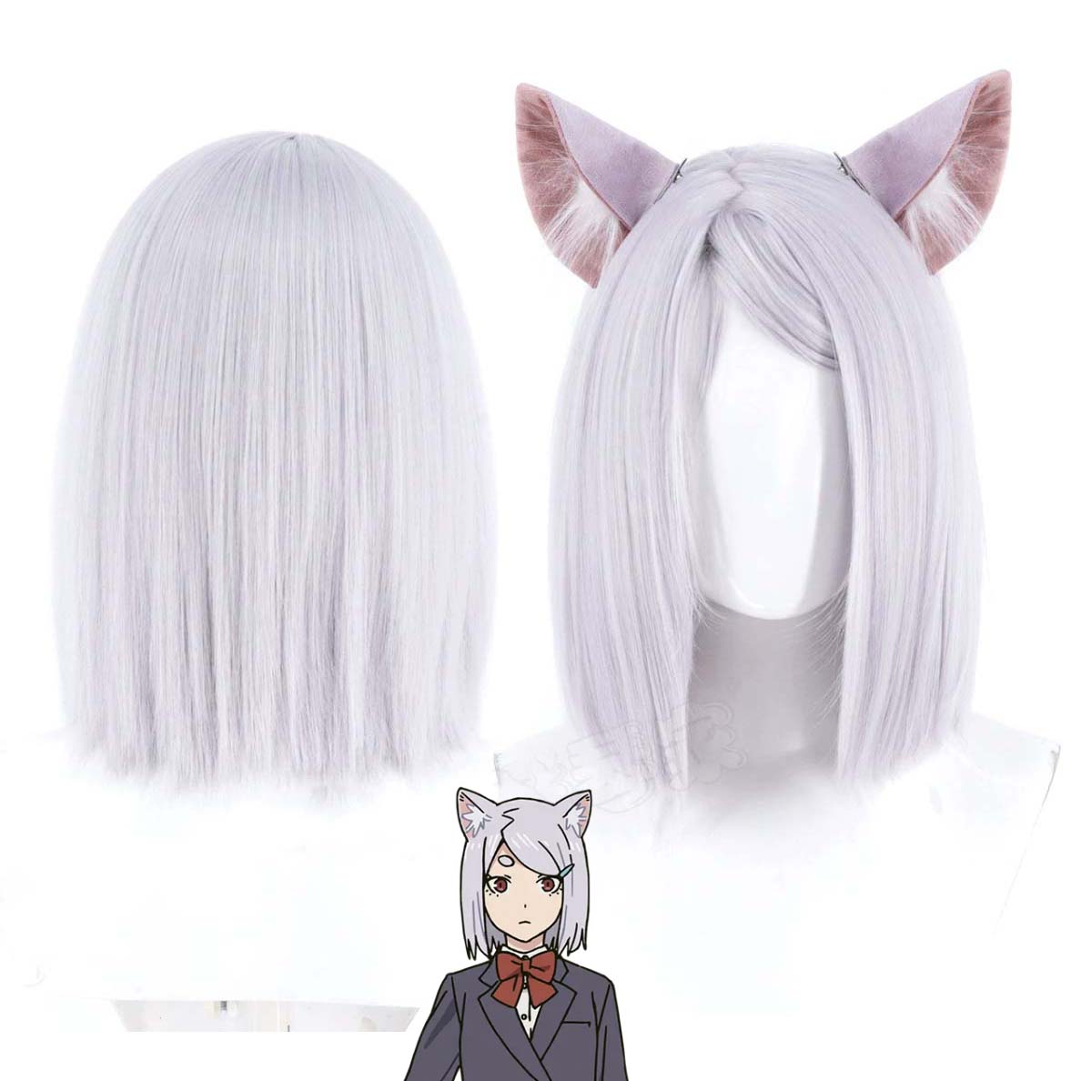 Peluca de Cosplay para Mujer Y - Men Accessories Silver reseña y precio