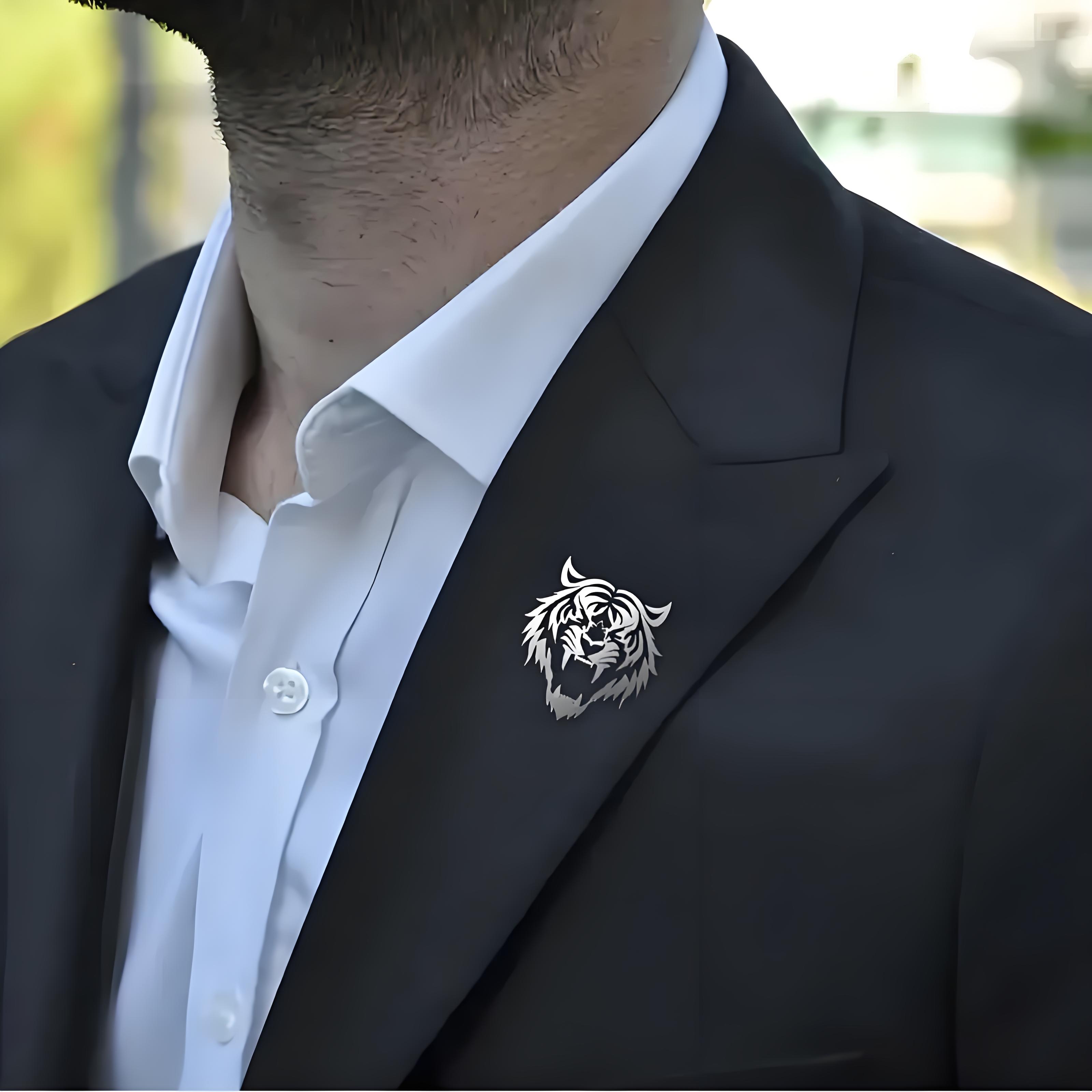 Pin de solapa con cabeza de ti - Men Accessories Gift Set reseña y precio