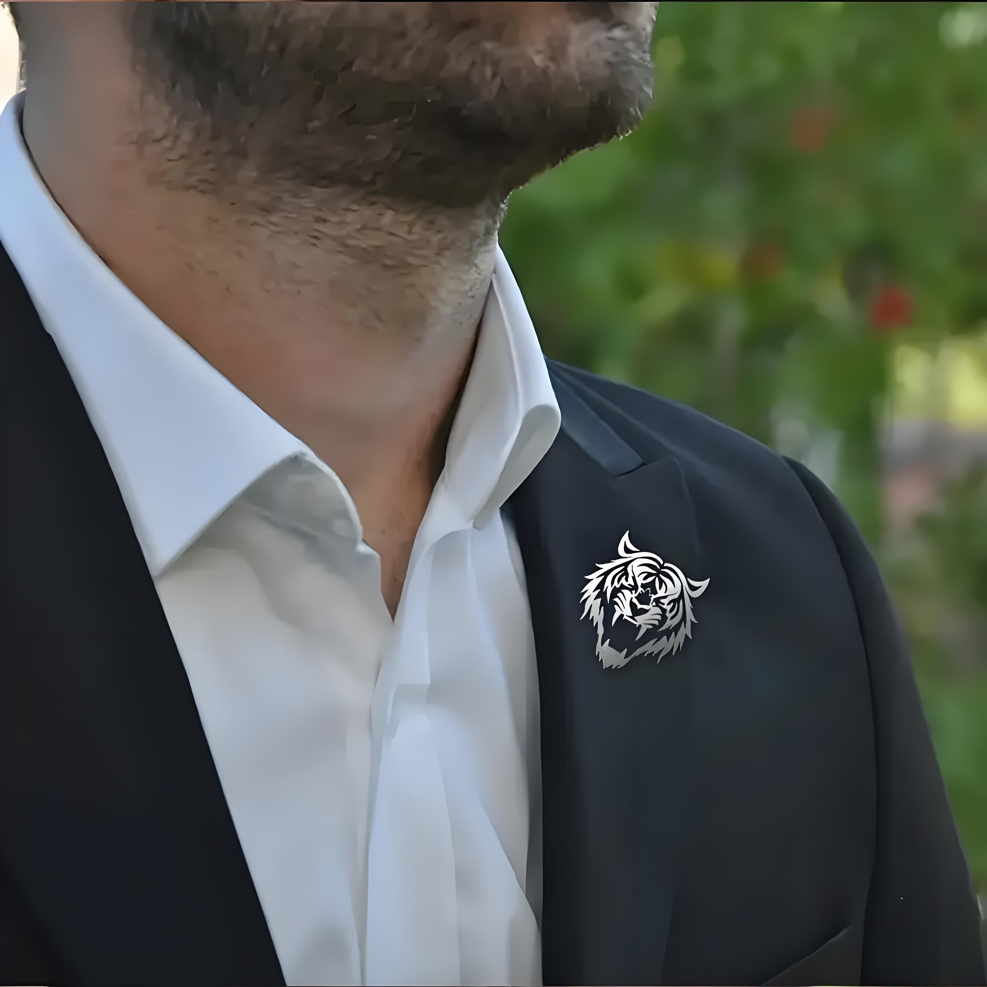Pin de solapa con cabeza de ti - Men Accessories Gift Set reseña y precio