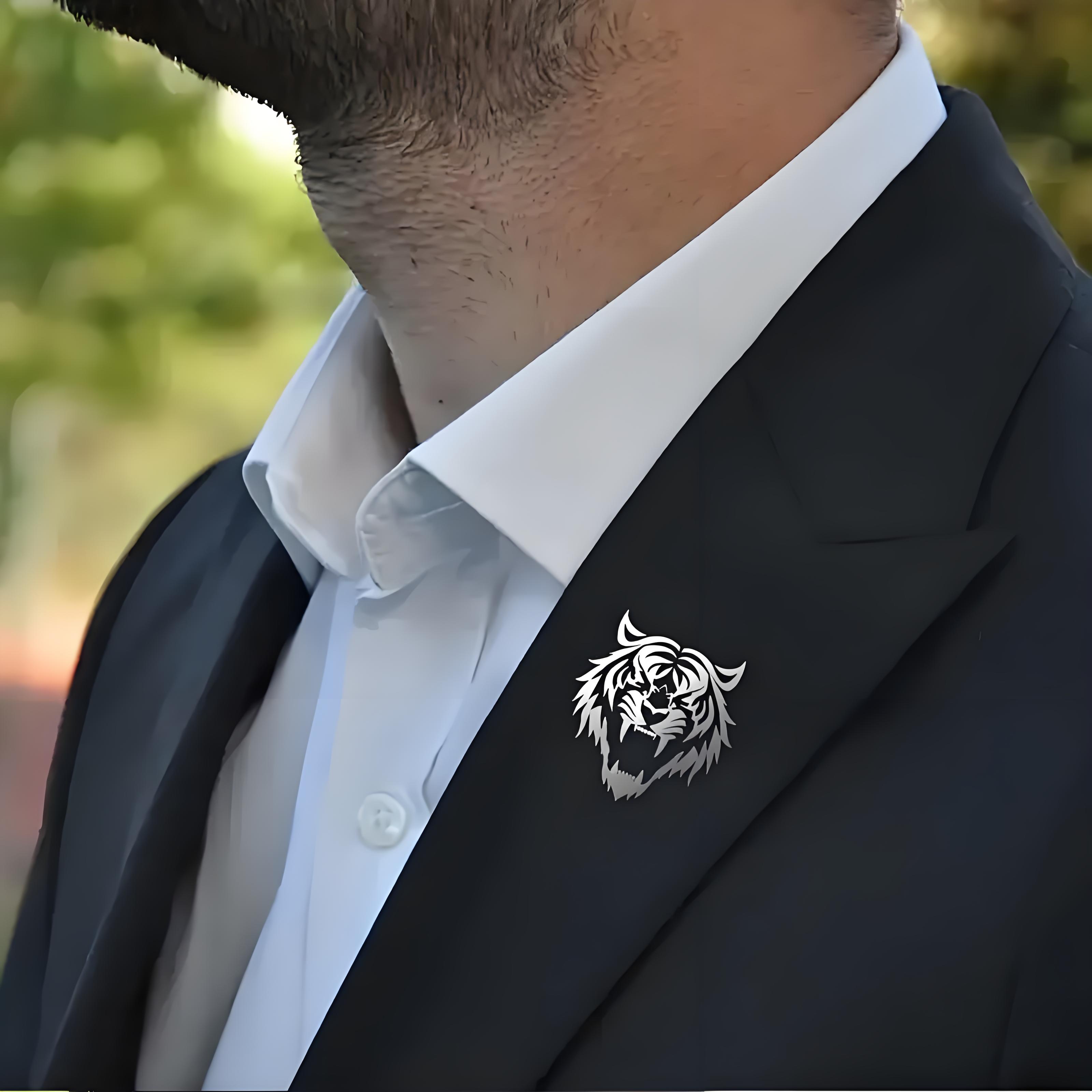 Pin de solapa con cabeza de ti - Men Accessories Gift Set reseña y precio