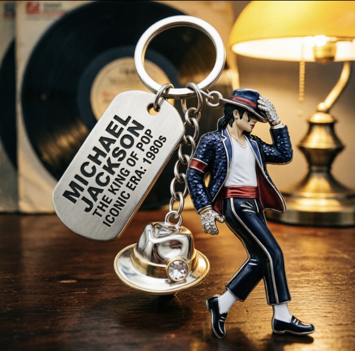 Llavero de Michael Jackson, Co - Men Accessories Jewellery reseña y precio