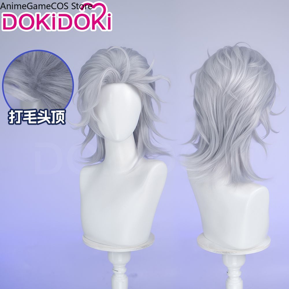 Peluca de Cosplay de Anime Rec - Men Accessories Silver reseña y precio