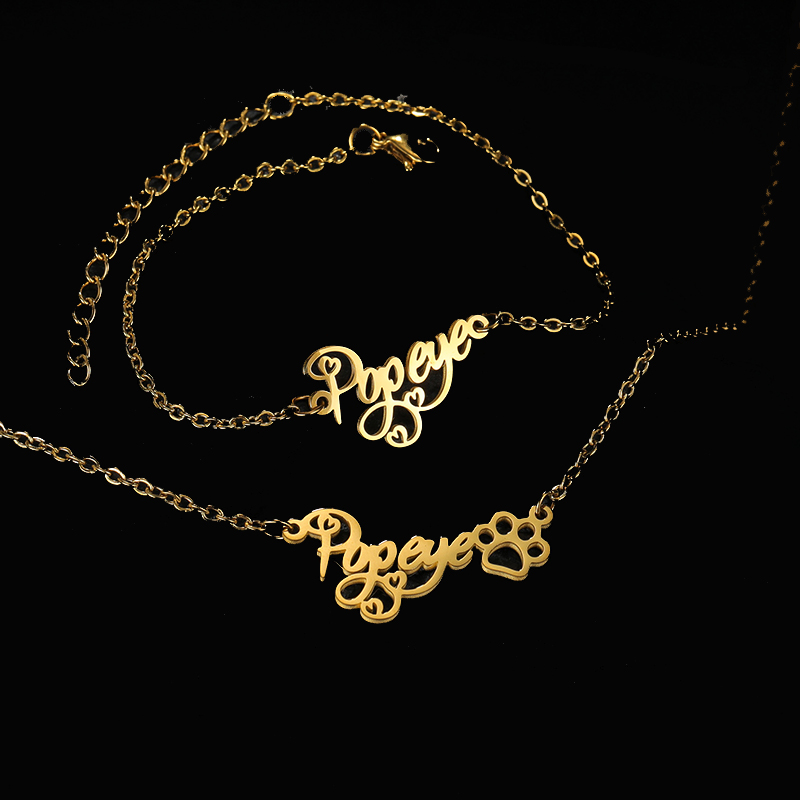 Goxijite-collar con nombre per - Men Accessories Gift Set reseña y precio