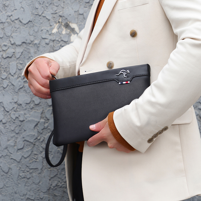 Bolso de mano de cuero PU para - Men Accessories Box reseña y precio