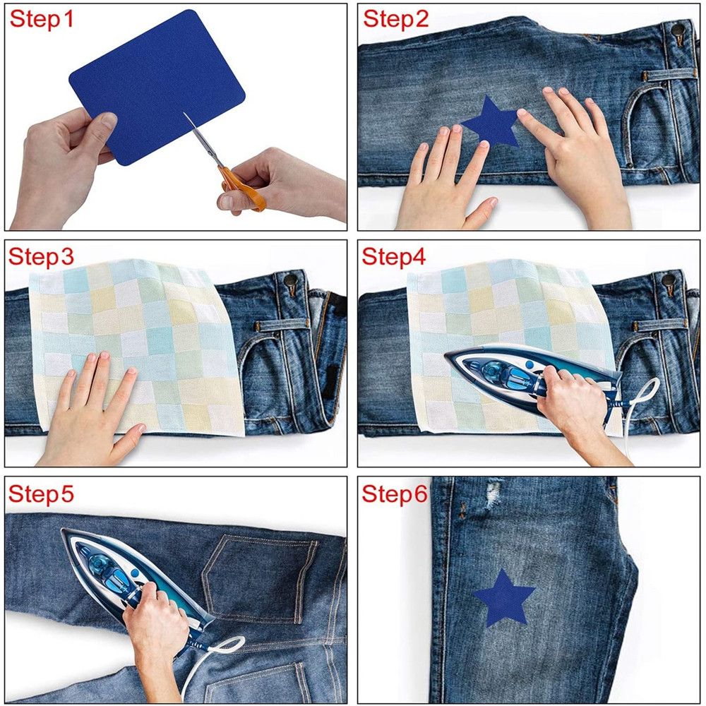 Parches para planchar Vaqueros - Men'S Accessories For Jeans reseña y precio