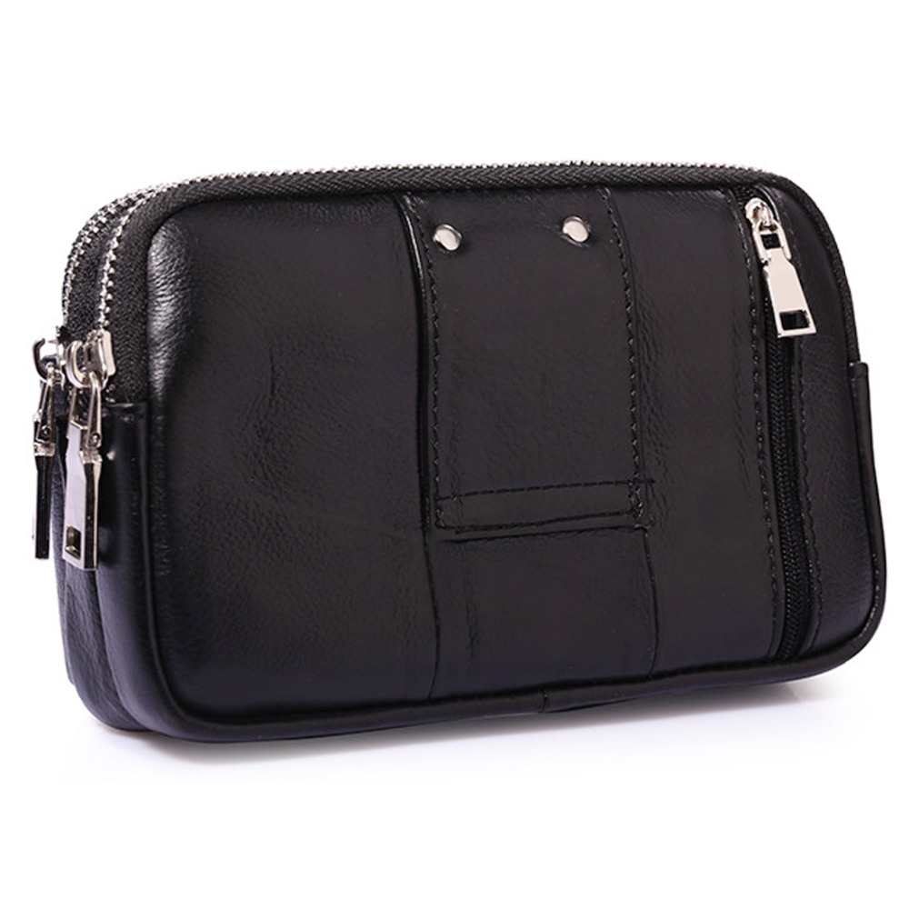 Riñonera de cuero genuino para - Men Accessories Box reseña y precio