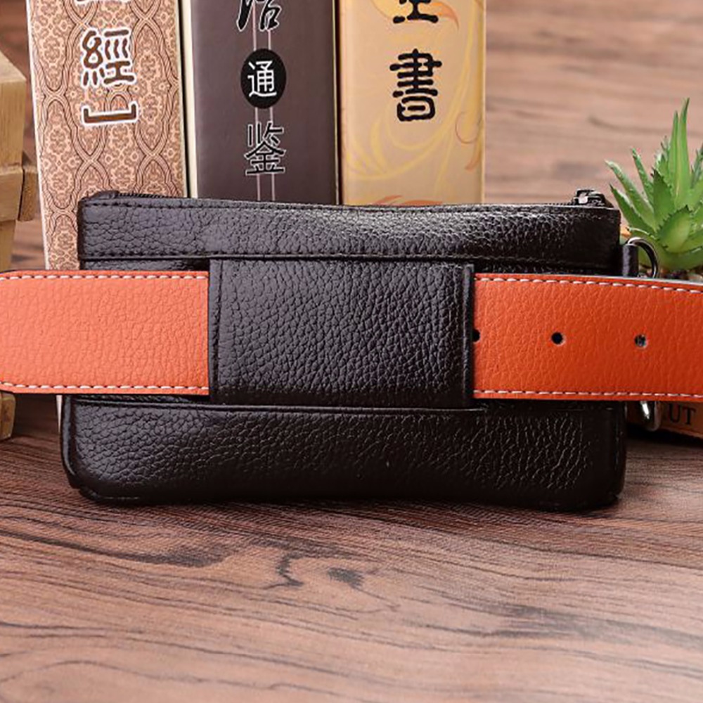 Riñonera de piel de vaca autén - Men Accessories Box reseña y precio