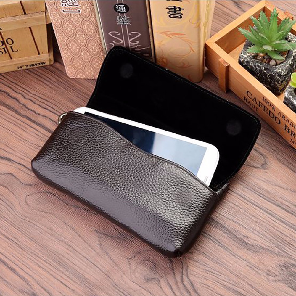 Riñonera de piel de vaca autén - Men Accessories Box reseña y precio