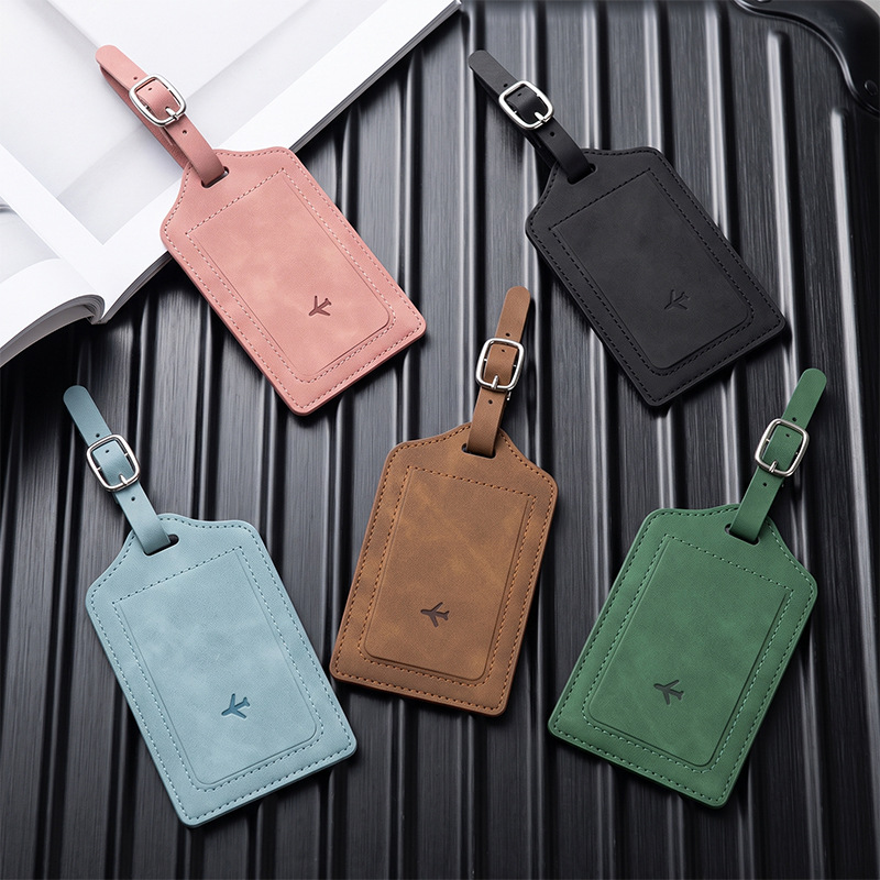 1 Etiqueta de Equipaje de Cuer - Men Accessories Name reseña y precio