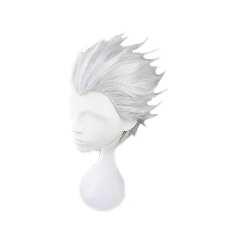 Peluca de Cosplay Vergil, pelo - Men Accessories Silver reseña y precio