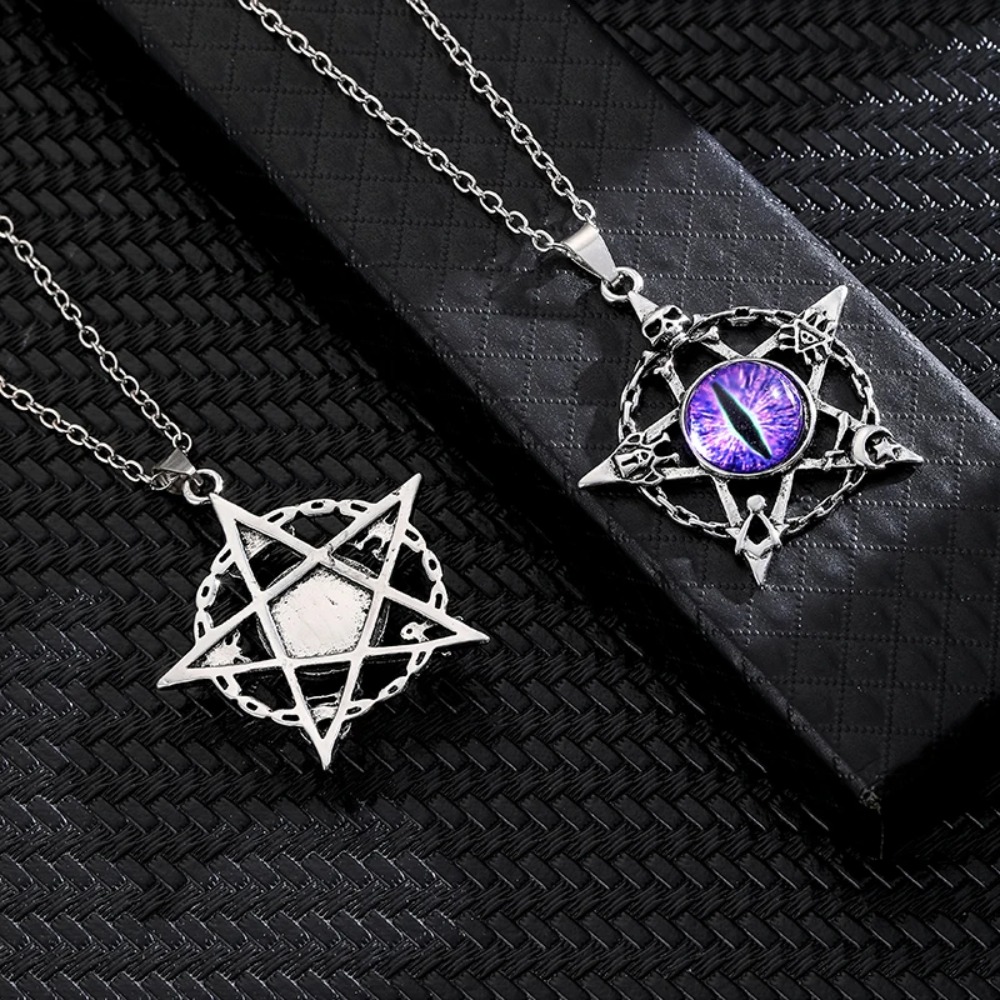 Collar con colgante de ojo de  - Men Accessories Necklace reseña y precio