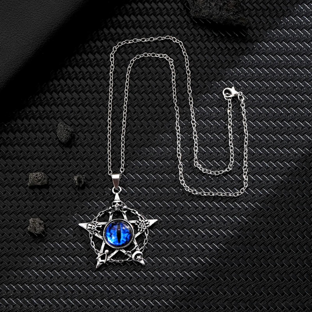 Collar con colgante de ojo de  - Men Accessories Necklace reseña y precio