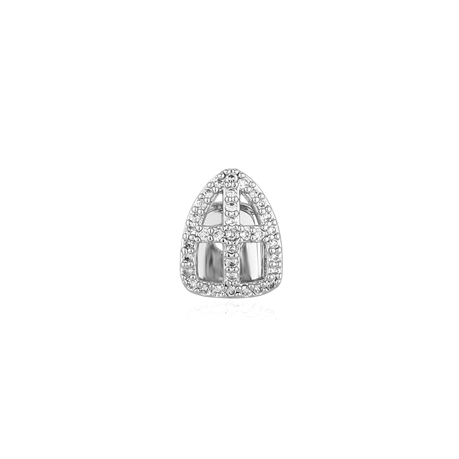 Grillz de Diente Único con Zir - Men Accessories Silver reseña y precio