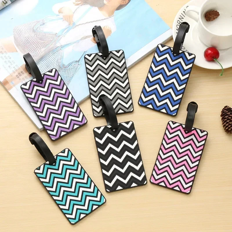 Etiquetas de equipaje geométri - Men Accessories Name reseña y precio